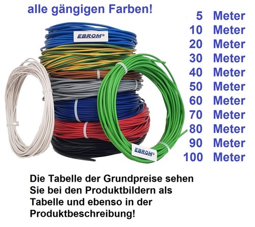 Aderleitung litze pvc - aderleitung,