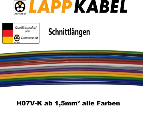 Lapp litze schnittlängen - litze,